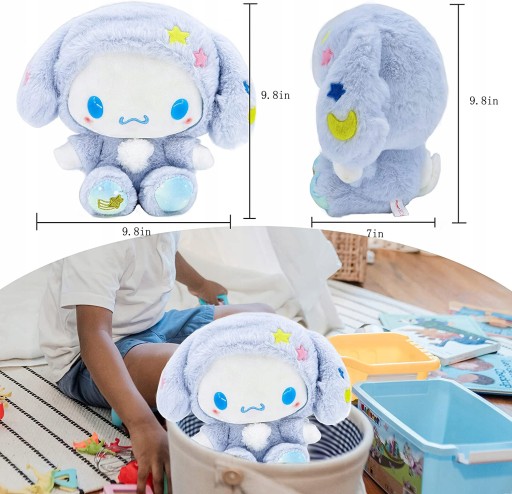 ПЛЮШЕВЫЙ ТАЛИСМАН CINNAMOROLL SANRIO CREWMATE 20 СМ