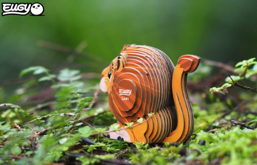 Lion Puzzle Eco Eugy 3D Пространственная головоломка