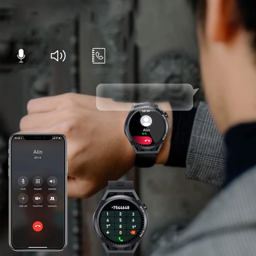 Черные умные часы Huawei Watch GT Runner