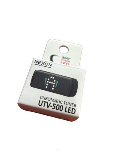 Электронный тюнер, хроматический тюнер с зажимом серии NEXON UTV-500 LED PRO