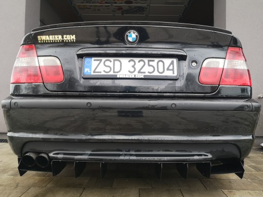 BMW E46 седан купе туринг М-пакет, диффузор
