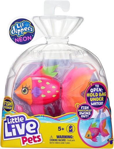 Little Live Pets Рыбка Пиппа Перл НЕОН