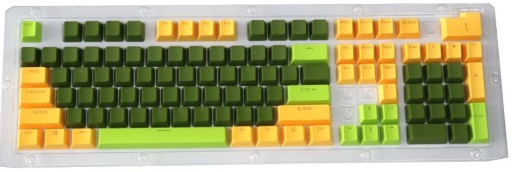 KEYCAPS Colors Ciemno Zielony Klawisze do Klawiatury mechanicznej Profile