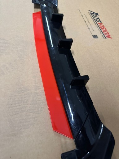Новые детали переднего бампера Cupra Bat Lip, 4 шт, опция RED FRONT PART