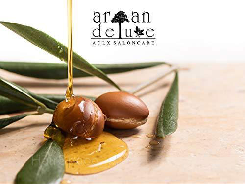 Маска Argan de Luxe увлажняет сухие, поврежденные волосы