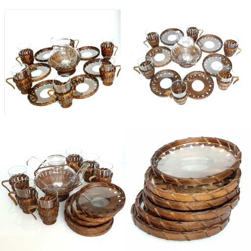 Чайный сервиз W. Wagenfeld, Jena Glass 70