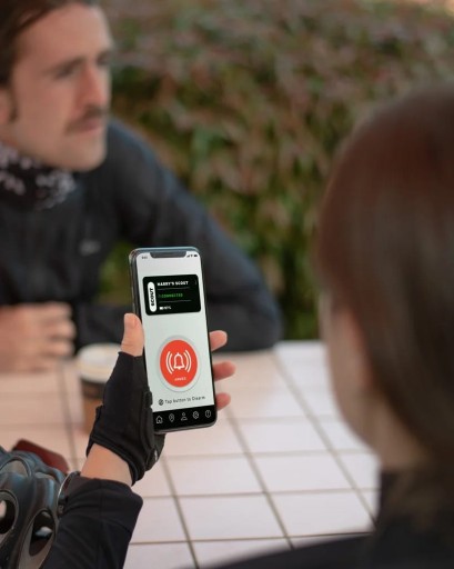 Велосипедная сигнализация KNOG SCOUT с локатором Airtag