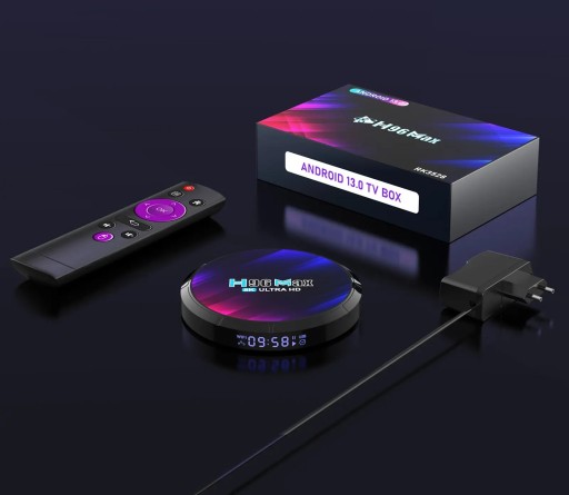 Smart Android 13 TV Box 4K Video и поддержка декодирования видео 8K 4/32 ГБ