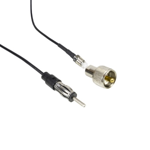 Незаметная антенна CB/FM PNI 49 см + проводка
