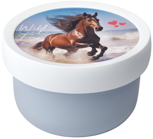 MEPAL LUNCHBOX ŚNIADANIÓWKA POJEMNIK OWOCE BIDON HORSE KOŃ ZESTAW DZIECKA