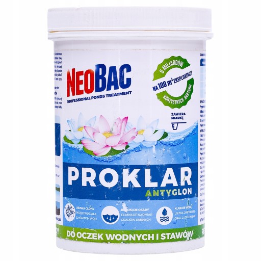 NeoBac PROKLAR бактерии против водорослей для прудов | Средство из зеленой воды