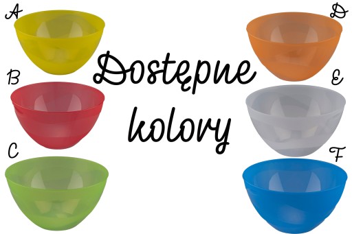 MISKA PLASTIKOWA FALA DUŻA TRANSPARENTNA DO SAŁATEK PRZEKĄSEK 4,5 L 26 CM