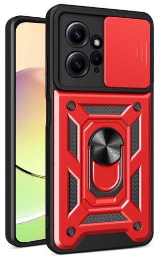 ARMOR SLIDE CASE для XIAOMI REDMI ПРИМЕЧАНИЕ 12 + СТЕКЛО