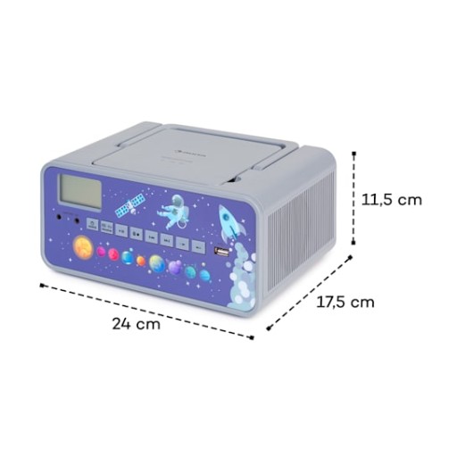 Радиоплеер Kidsbox Space CD