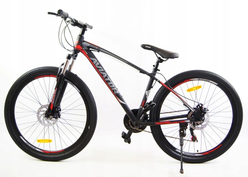 ГОРНЫЙ ВЕЛОСИПЕД 27.5 SHIMANO ALU, ПОДВЕСКА 2XДИСКОВ