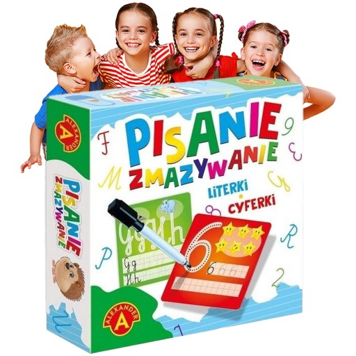 GRA EDUKACYJNA PISANIE I ZMAZYWANIE MIKRO LITERKI