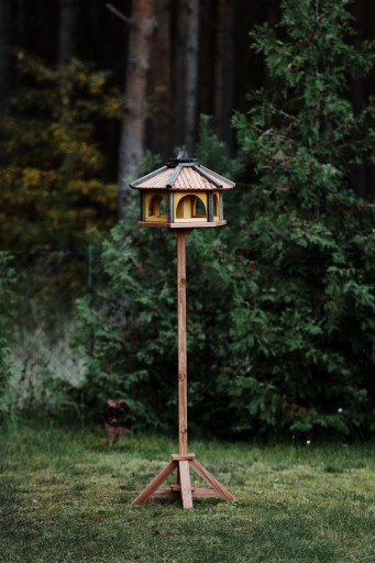 Кормушки для птиц деревянные с кормушкой KW50sz