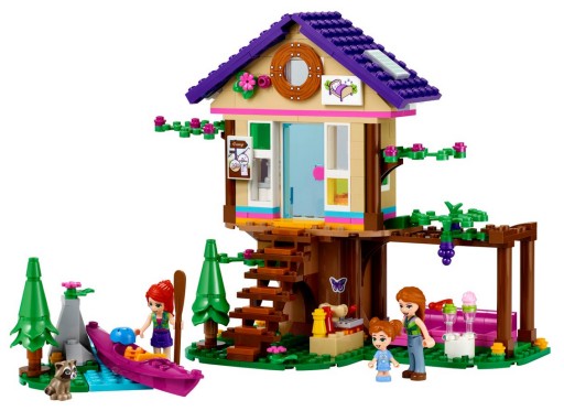 LEGO FRIENDS ДОМ В ЛЕСУ НАБОР МИА И СЕМЬЯ
