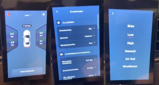 Комплект управления пневмосистемой цифровой системы STREETEC