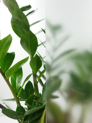 Декоративная клейкая наклейка на окно своими руками из фольги