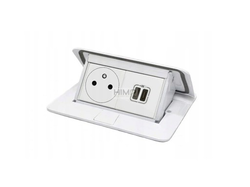 Настольная розетка WHITE POPUP с 654002