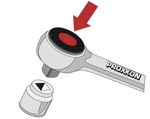 PROXXON 23000 Набор торцевых ключей 1/2 8–34