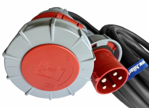 Резиновый удлинитель силовой H07RN-F 5x16 20м OnPD 63A