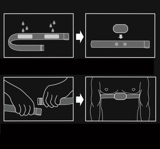 Датчик сердечного ритма XOSS Garmin Bluetooth ANT Монитор сердечного ритма