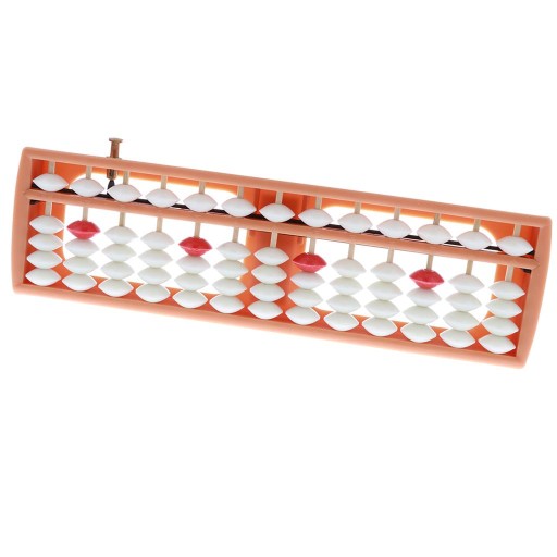 13 Шифров Перль Бланш Comptage Cadre Ancienne Calculatrice Abacus