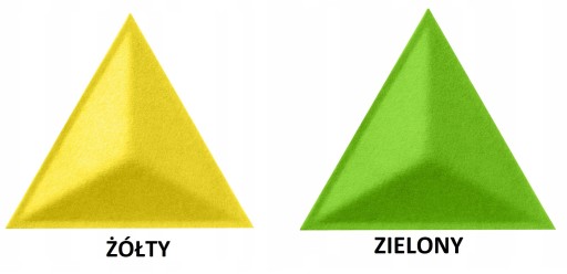 PANELE ŚCIENNE FILCOWE TRÓJKĄT 30X26 ECO SOFT 10