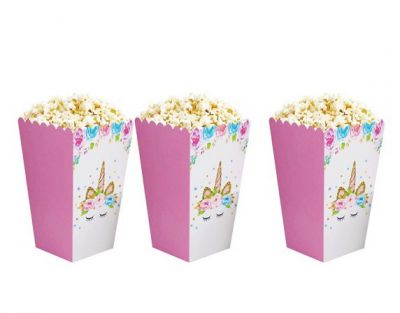 Коробочки для закусок Единорога Unicorn Decoration 6 шт.