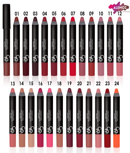 Матовая губная помада Golden Rose MATTE CRAYON 02