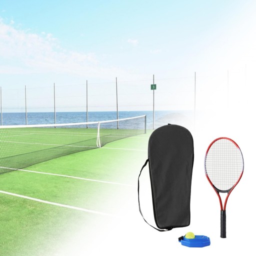 Ракетка Solo Tennis красная детская теннисная 52х22см
