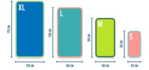 БЫСТРОСУХОЕ ПОЛОТЕНЦЕ МЕТЕОР ИЗ МИКРОФИБРЫ S 42Х55СМ