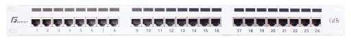 ПАТЧ-ПАНЕЛЬ FTP CAT.5E PGF-5EFTP24-B6-G GETFORT EP