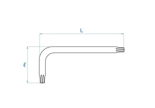 IMBUS TORX T15 x 55,5 мм King Tony