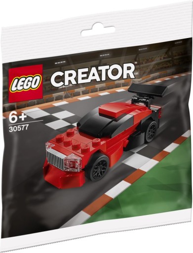 LEGO 30577 Creator — Быстрая гоночная машина с мускулистыми кубиками НОВЫЙ