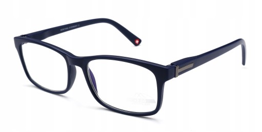 OKULARY PLUSY DO CZYTANIA BLUE LIGHT z ETUI +1.5