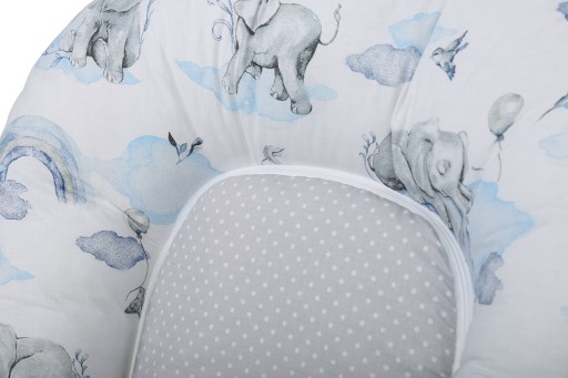 ДЕТСКИЙ КОКООН С ПОДУШКОЙ НА КЛИНЕ BABYMAM