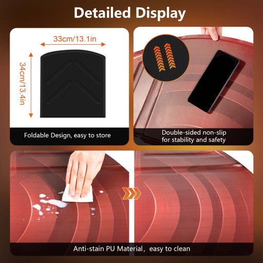 FOLDABLE VR MAT FOR META QUEST 3/PS VR2 ANTI FATIGUE ANTI-SLIP LARGE MAT