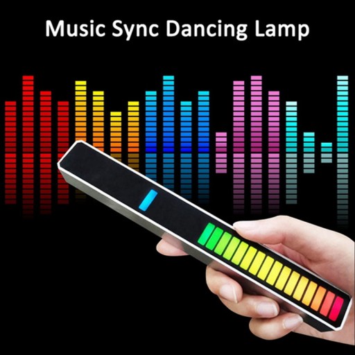 2 умных светодиодных индикатора, RGB-индикатор уровня музыки