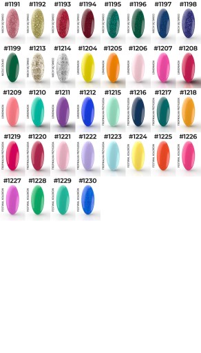 MaluLac Set 5x гибридный лак + 5x лодочная пилочка 180/240 бесплатно