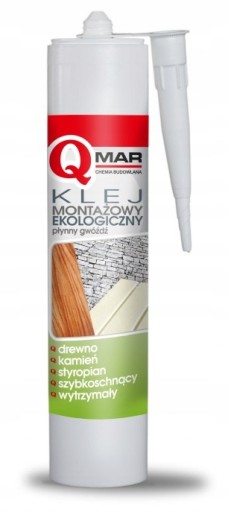Экологический монтажный клей QMAR LIQUID NAIL 300