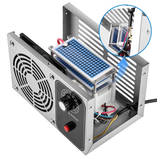 Generator ozonu OZONATOR oczyszczacz timer DO DOMU SAMOCHODU 48 000 MG/H XL