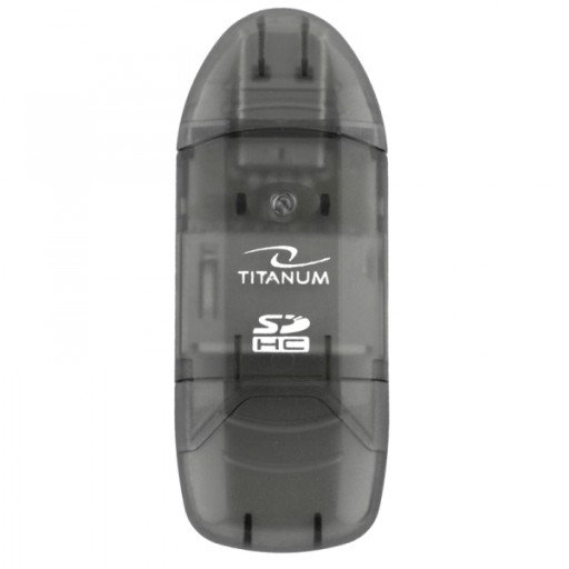 Кардридер Titanum Ta101K Sdhc, черный