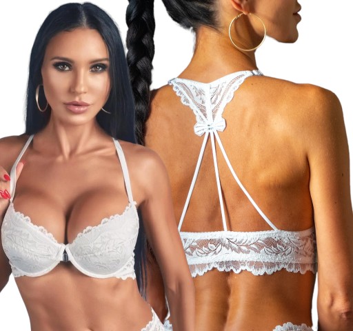 Бюстгальтер пуш-ап SEFIA Polish sexi 85B, белый