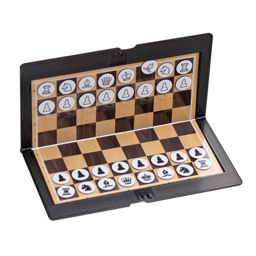 Mze Magnetess Set Дорожная складная шахматная доска
