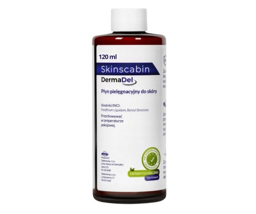 SKINSCABIN na świerzb u królików psów kotów 120 ml