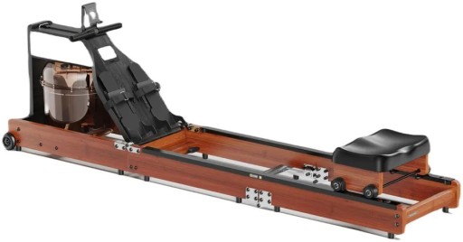 Kingsmith WR1 Коричневый гребной тренажер для воды, Bluetooth, подходит для Android iOS, ЖК-дисплей, дерево