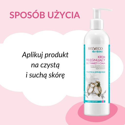 SYLVECO детский Крем для ухода за лицом и телом